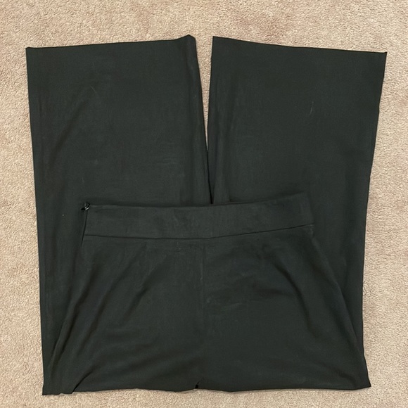 Zara Wide Leg High Rise Cropped Pants - Picture 2 of 5